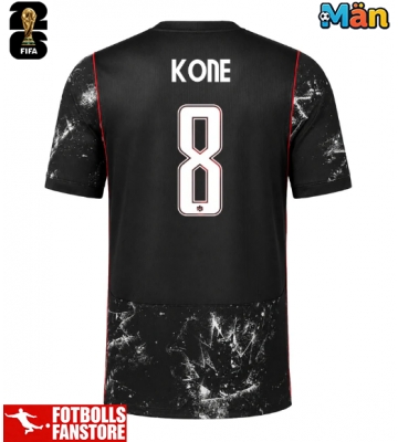 Kanada Ismael Kone #8 Bortatröja VM 2026 Kortärmad